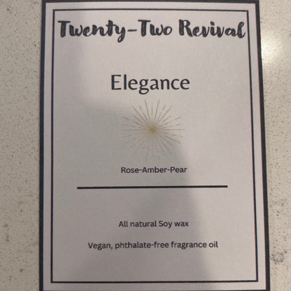 Hand poured soy wax candles
