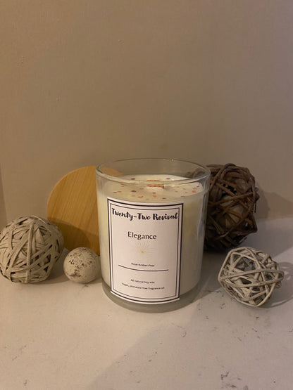 Hand poured soy wax candles